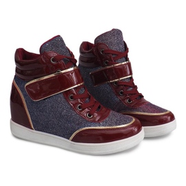 Wedge Sneakers YD-21 Röd 1
