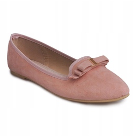 Mocka Ballerinor Med Rosett 1188-20 Rosa 2