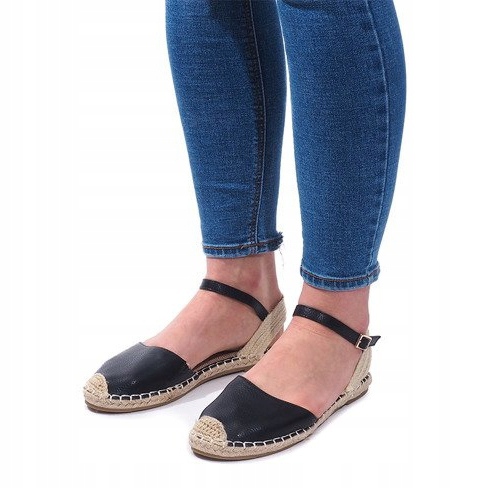 Sandaler Espadrilles Ballerinas 6351 Svart 1