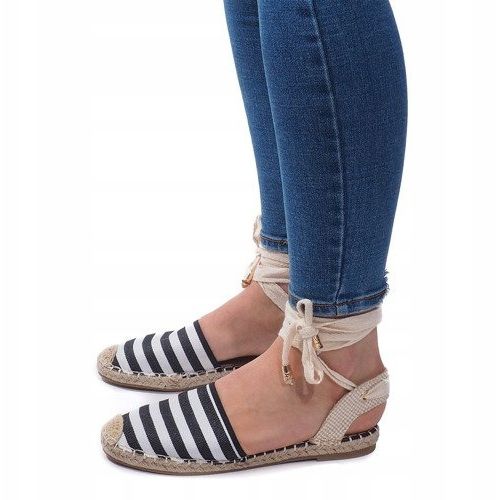 Sandaler Espadrilles Ballerinas 6368 Svart 2