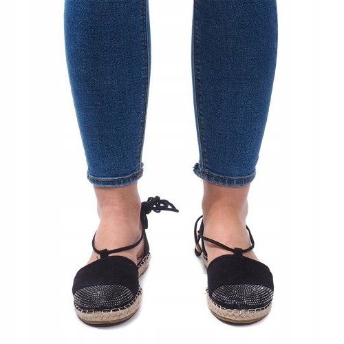 Sandaler Espadrilles Ballerinas 6333 Svart 2