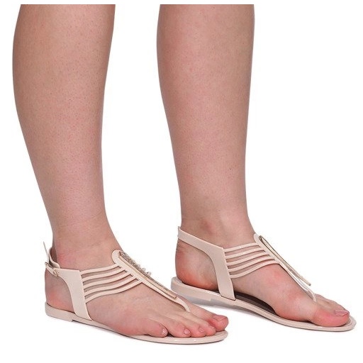 Meliski Sandaler Med Cyrkoniami 001-356 Beige 1