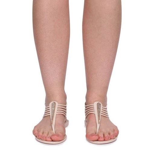 Meliski Sandaler Med Cyrkoniami 001-356 Beige 2