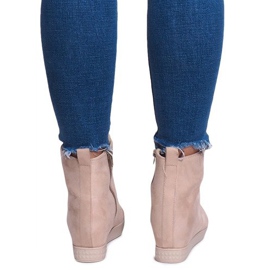 Wedge Sneakers 1867 Beige 1