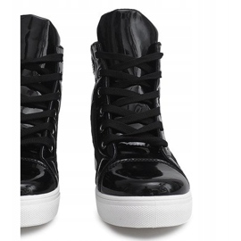 Wedge Sneakers A-35 Svart 1