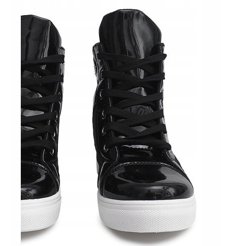 Wedge Sneakers A-35 Svart 1