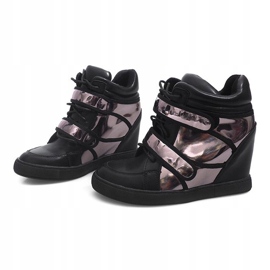 Wedge Sneakers R5060-4 Svart 1