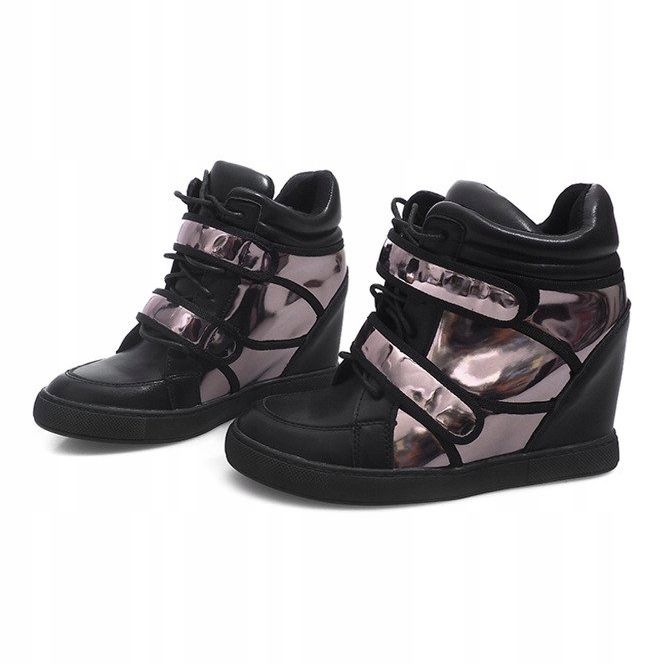 Wedge Sneakers R5060-4 Svart 1