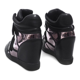 Wedge Sneakers R5060-4 Svart 2
