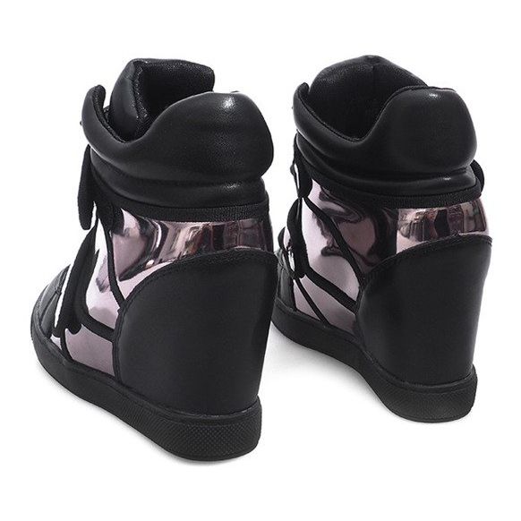 Wedge Sneakers R5060-4 Svart 2