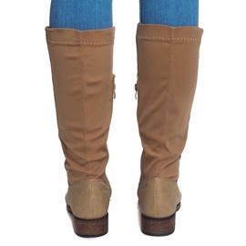 High Warm Boots BL2838 Khaki grön 1