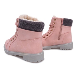 Warm Timber Boots DD498-6 Rosa 1