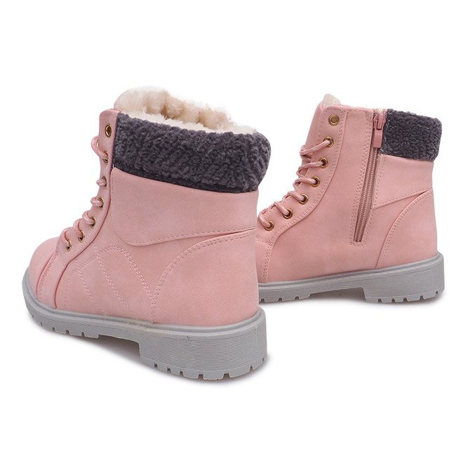 Warm Timber Boots DD498-6 Rosa 1