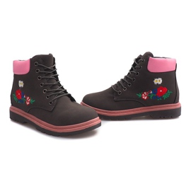 Isolerade Timber stövlar SJ1669-6 Grå 1