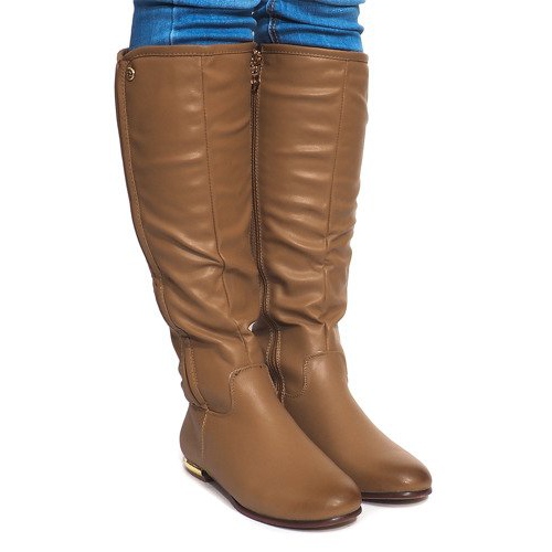 High Warm Boots TL12865-18 Khaki mångfärgad grön 1