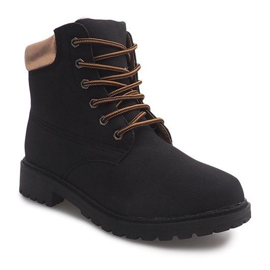 Warm Timber Trappers 8589 Black svart 1