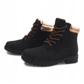 Warm Timber Trappers 8589 Black svart 2