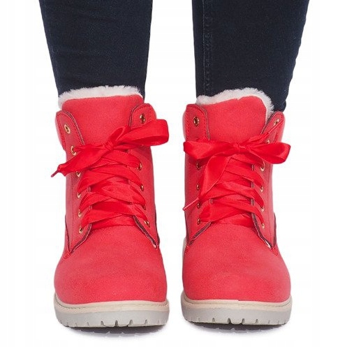 Isolerade Timberki Trappers TL0127-4 Röd 1