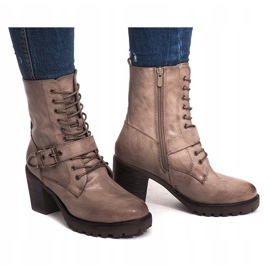 Militära varma stövlar S167 Khaki mångfärgad grön 2