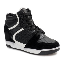 Wedge Sneakers R-78 Svart 1