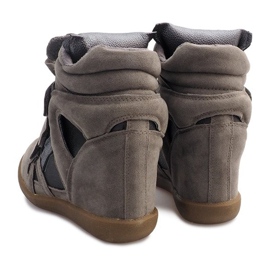 Wedge Sneakers R9686 Grå 1