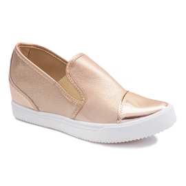 Wedge Sneakers TL018-8 Guld rosa 1