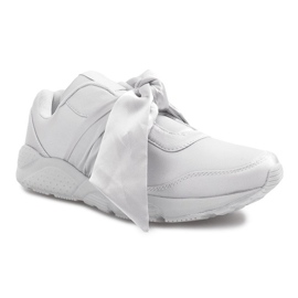 Grå sportskor med Laure rosetter 1