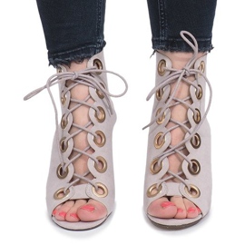 Grå Sylviane stövlar 1