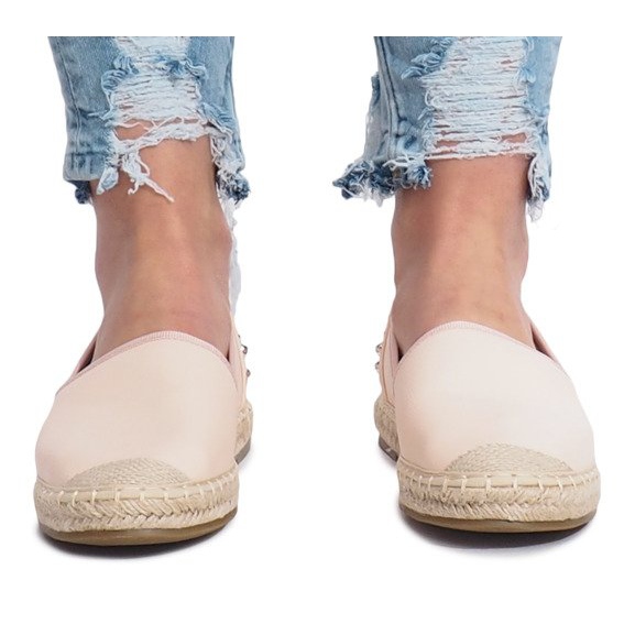 Rosa espadriller med Dolita dubbar 1