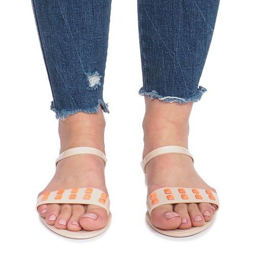 Meliski Nuevo beige sandaler 1