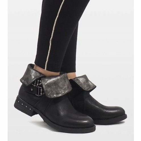 Marquiiz Svarta kängor F2083 2