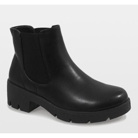 Svartisolerade höga klackar 9996-3 1