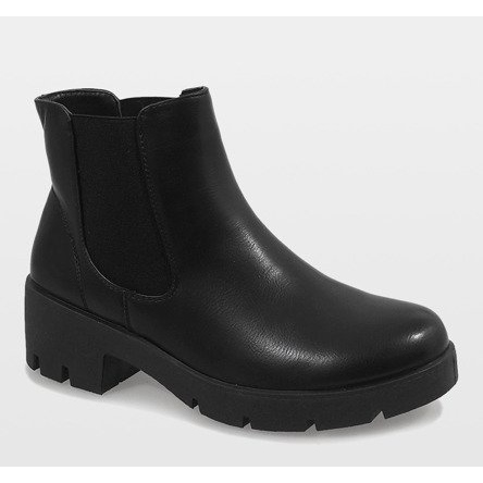 Svartisolerade höga klackar 9996-3 1