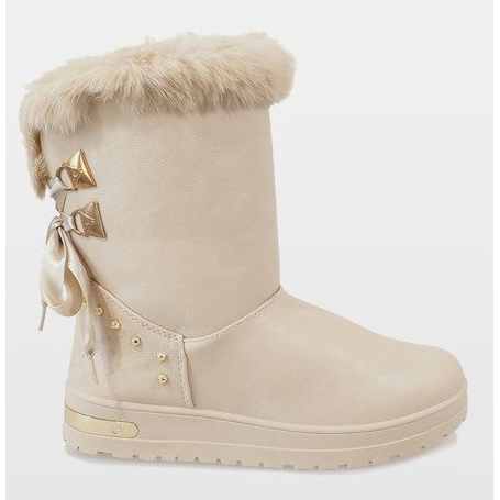 Beige snöskor för kvinnor AN-107 1