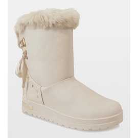 Beige snöskor för kvinnor AN-107 2