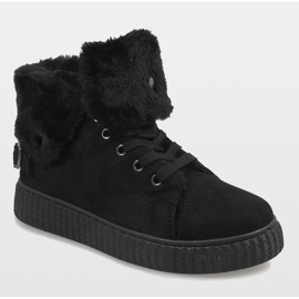 Svarta isolerade stövlar B192-1 1