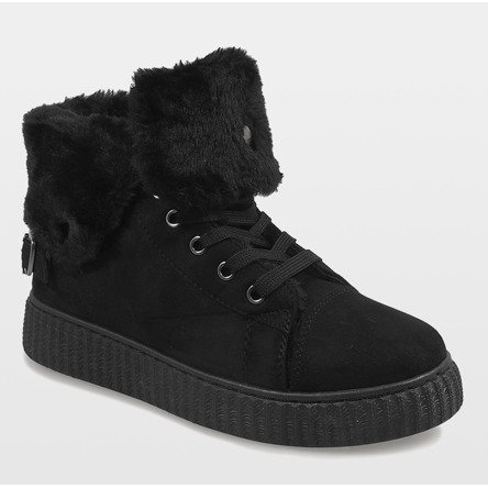 Svarta isolerade stövlar B192-1 1