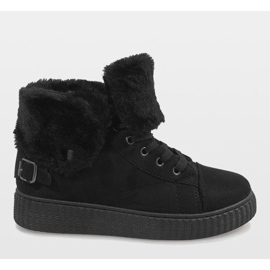 Svarta isolerade stövlar B192-1 2