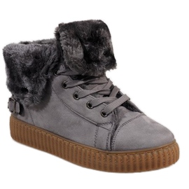 Gråisolerade stövlar B192-2 1