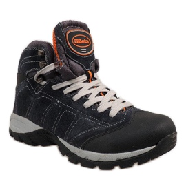 Marinblå vandringsskor för män 7264 2