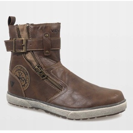 Brunisolerade slip-on skor 8199 1