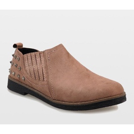 Rosa slip-on skor med LX157 dubbar 1