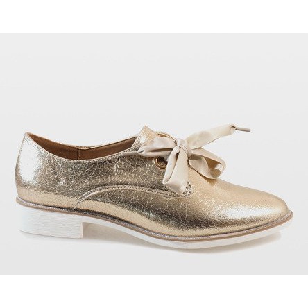 Guldsnörskor L7100 gyllene 1