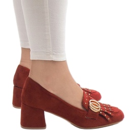 Röda mockapumpar på X77 -pelaren 1