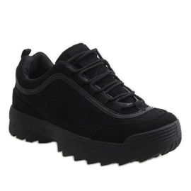 Svarta trendiga sportskor 81016 1