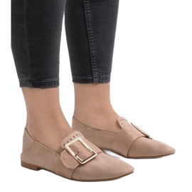 Rosa mockasiner ballerinor 6979-P 1