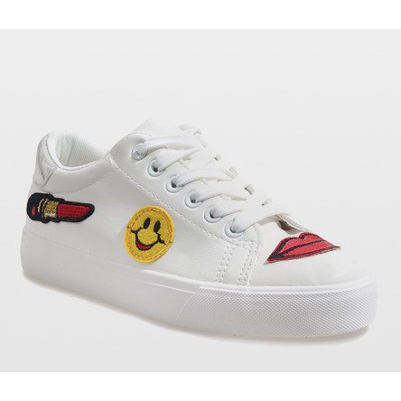 Vita sneakers BL75P stämpel 1