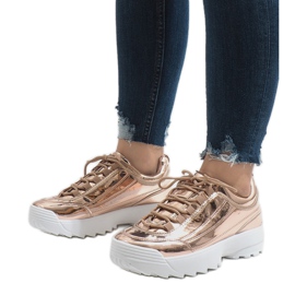 Champagne Mode Sportsskor 82017 gul 1