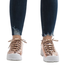 Champagne Mode Sportsskor 82017 gul 2