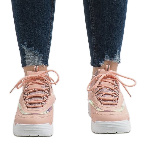 Rosa trendiga sportskor BO-62 1